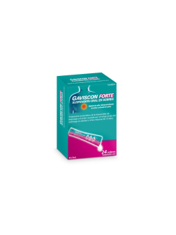 GAVISCON FORTE 24 SOBRES SUSPENSION ORAL 10 ML