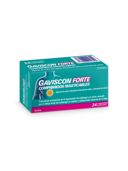 GAVISCON FORTE 48 COMPRIMIDOS MASTICABLES