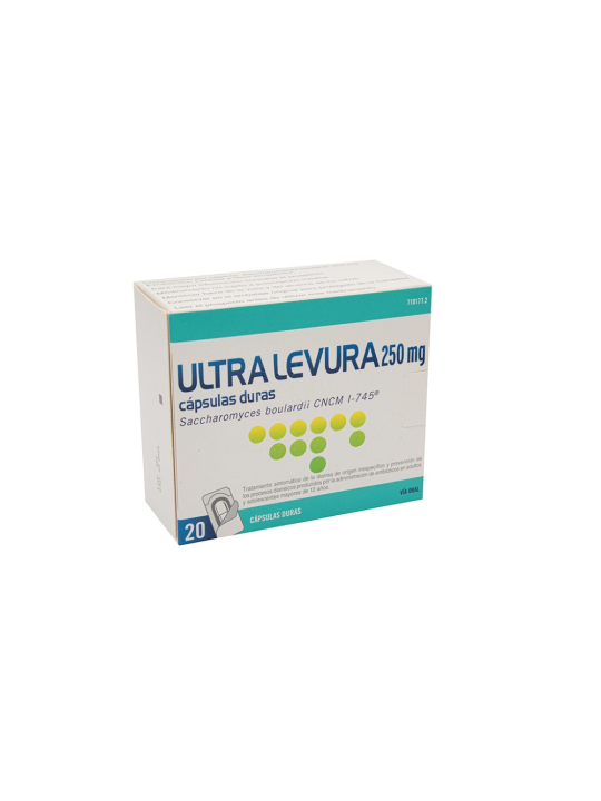 ULTRA-LEVURA 250 MG 20 CAPSULAS (BLISTER)