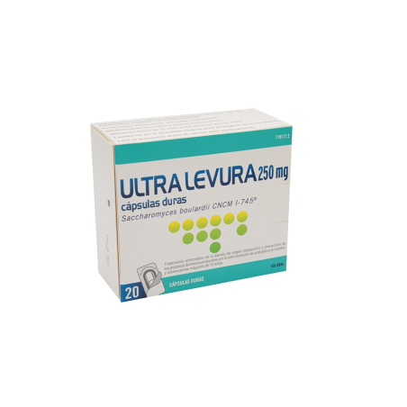ULTRA-LEVURA 250 MG 20 CAPSULAS (BLISTER)