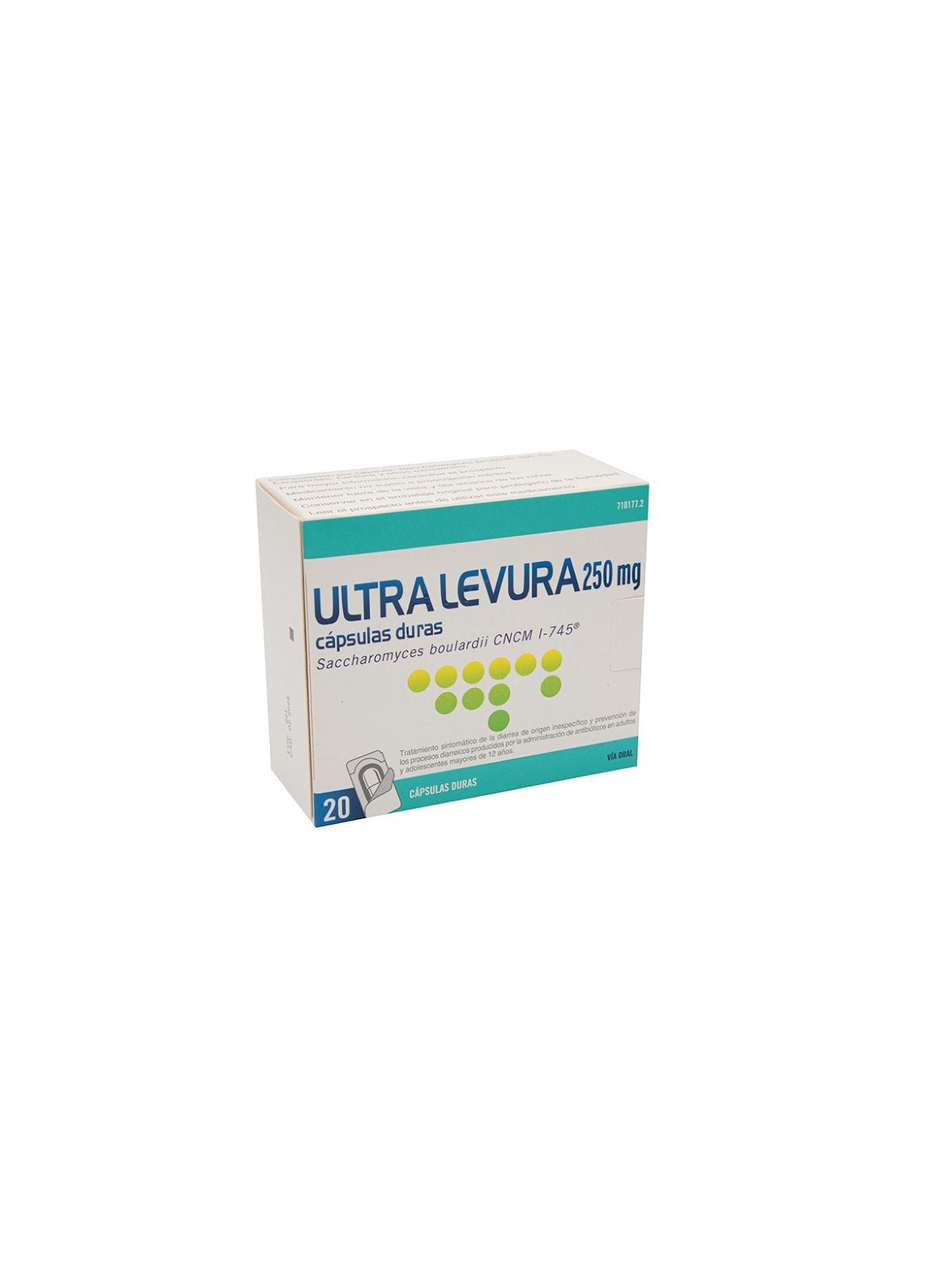 ULTRA-LEVURA 250 MG 20 CAPSULAS (BLISTER)
