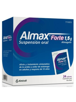 ALMAX FORTE 1,5 G 24 SOBRES SUSPENSION ORAL