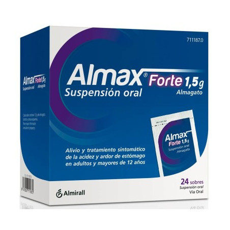 ALMAX FORTE 1,5 G 24 SOBRES SUSPENSION ORAL