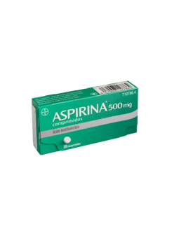 ASPIRINA 500 MG 20 COMPRIMIDOS