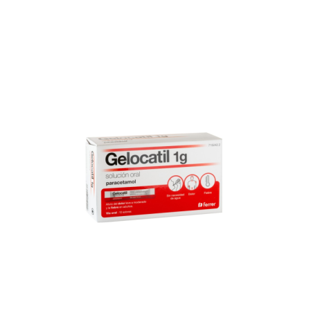 GELOCATIL 1 G 10 SOBRES SOLUCION ORAL
