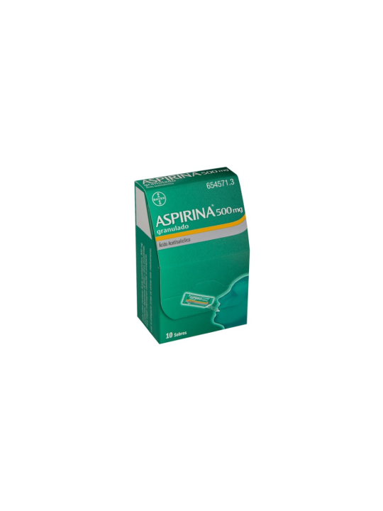 ASPIRINA 500 MG 10 SOBRES GRANULADO ORAL