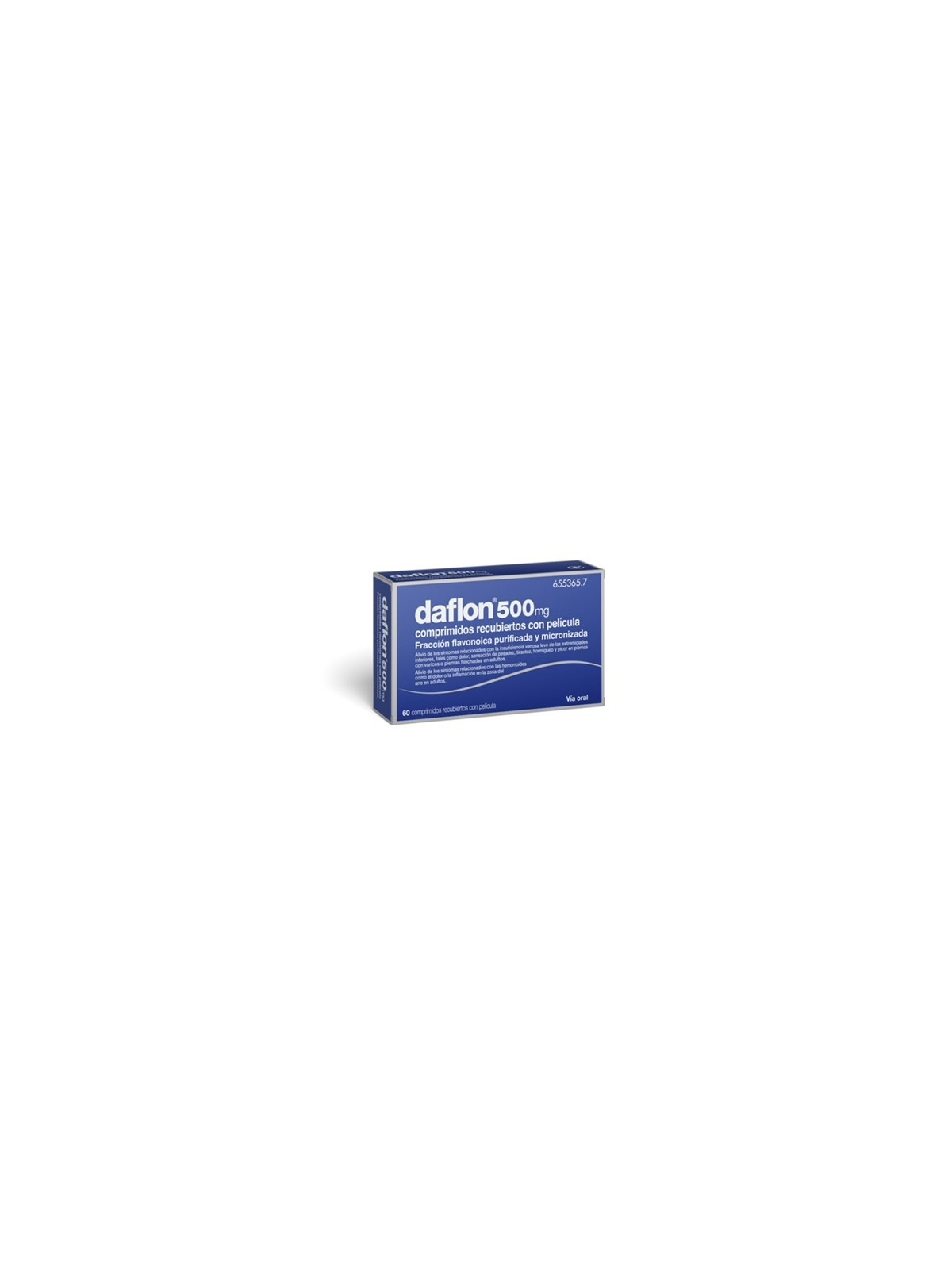 DAFLON 500 MG 60 COMPRIMIDOS RECUBIERTOS
