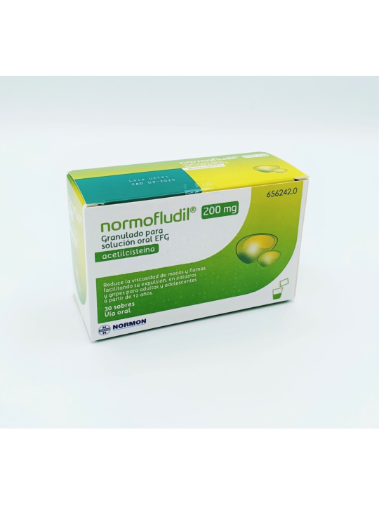 NORMOFLUDIL EFG 200 MG 30 SOBRES GRANULADO PARA