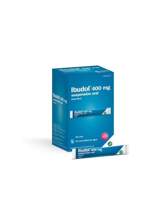 IBUDOL 400 MG 20 SOBRES SUSPENSION ORAL 10 ML