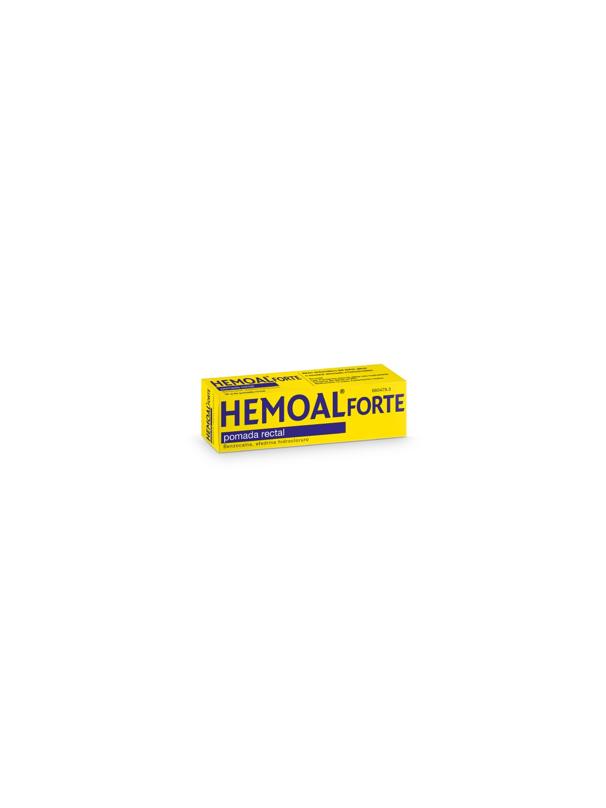 HEMOAL FORTE POMADA RECTAL 1 TUBO 30 G