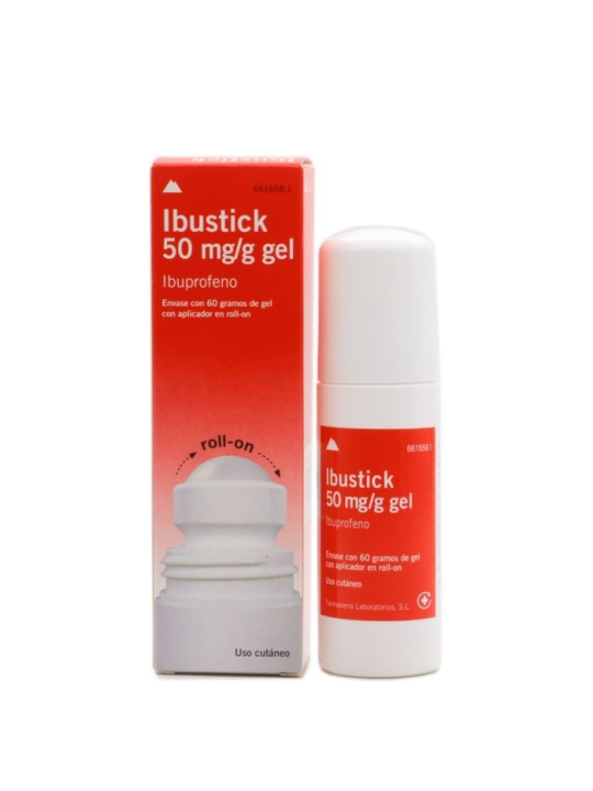 IBUSTICK 50 MG/G GEL CUTANEO 1 TUBO 60 G (CON RO