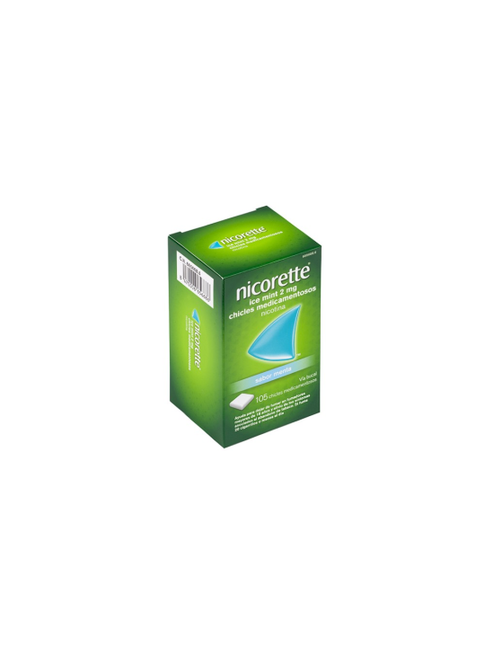 NICORETTE ICE MINT 2 MG 30 CHICLES MEDICAMENTOSO