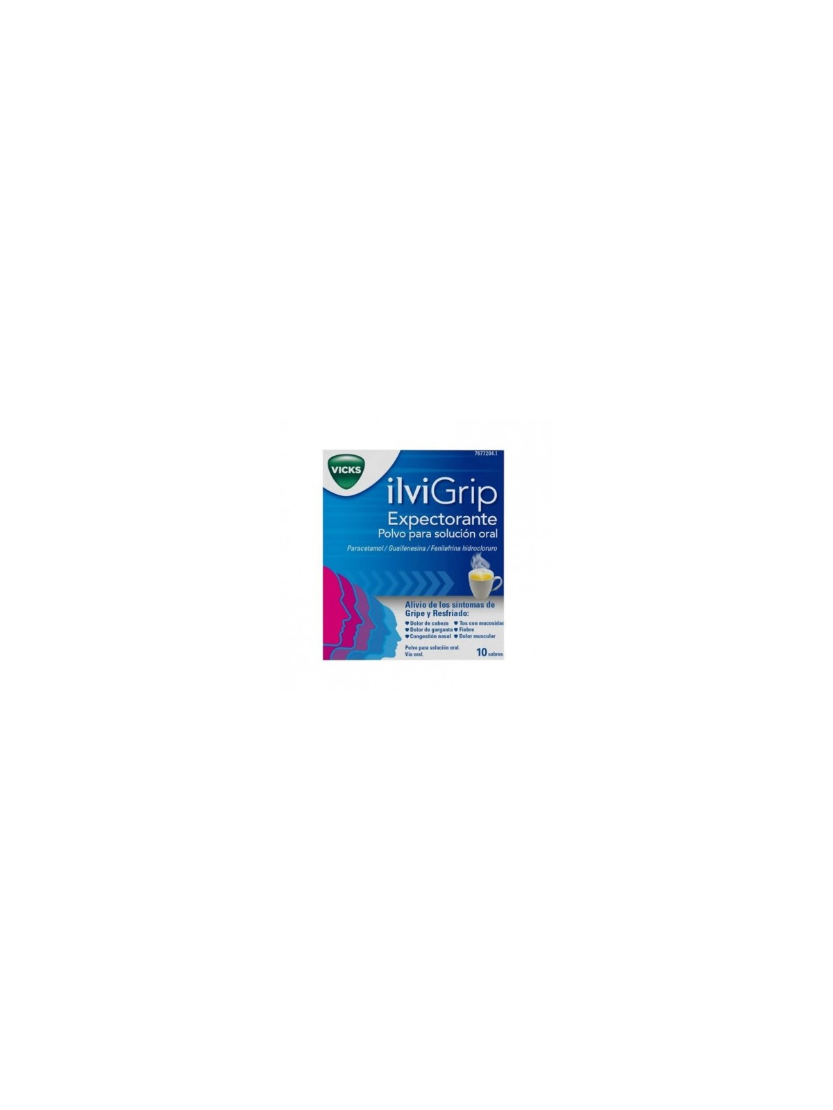 ILVIGRIP EXPECTORANTE 10 SOBRES POLVO PARA SOLUC