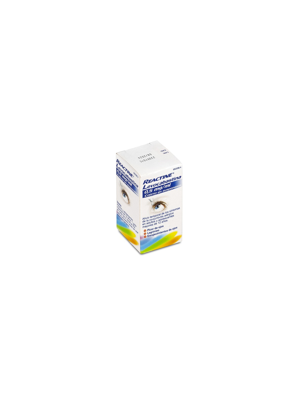 REACTINE LEVOCABASTINA 0,5 MG/ML COLIRIO EN SUSP