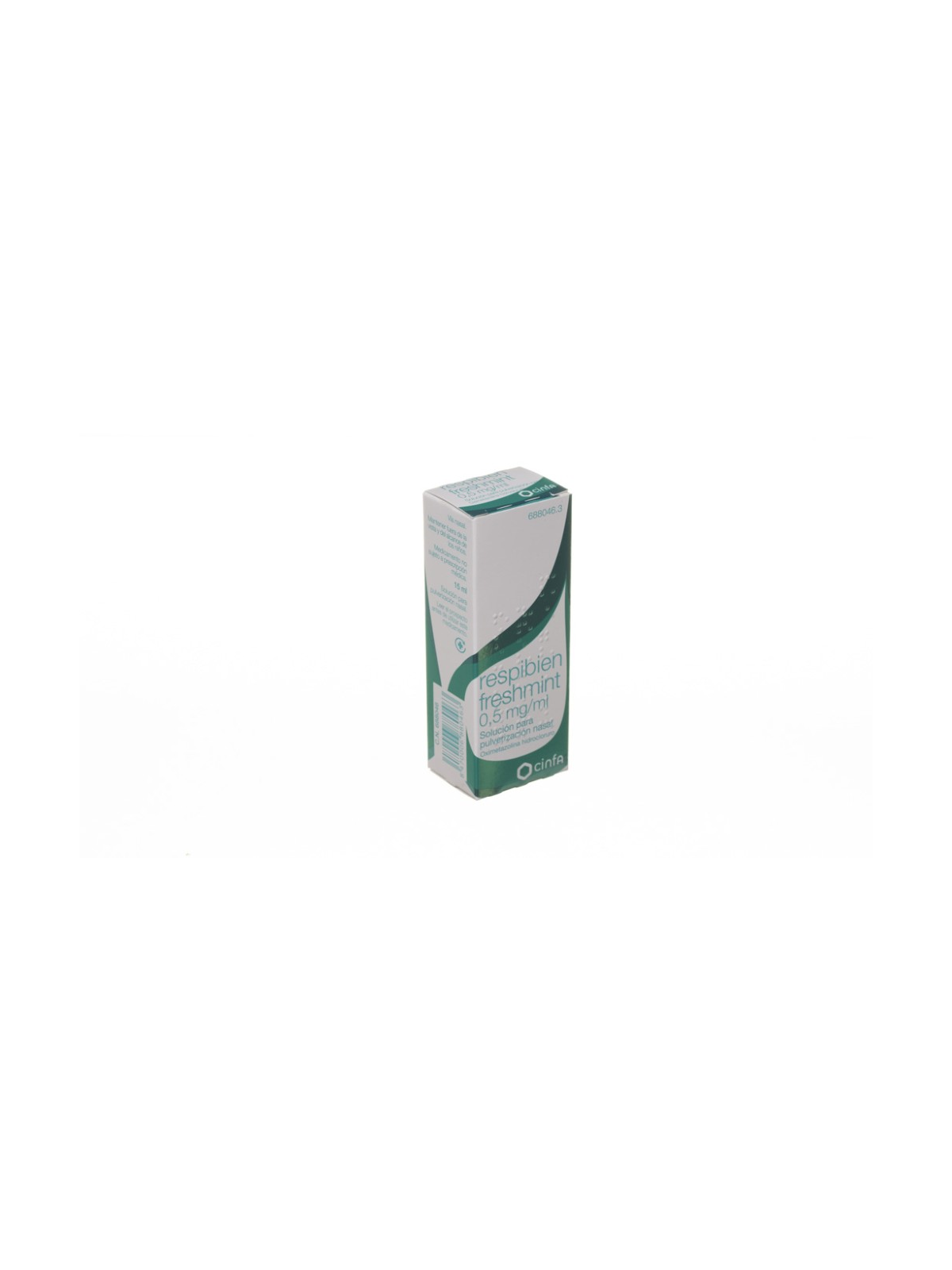 RESPIBIEN FRESHMINT 0,5 MG/ML SOLUCION PARA PULV