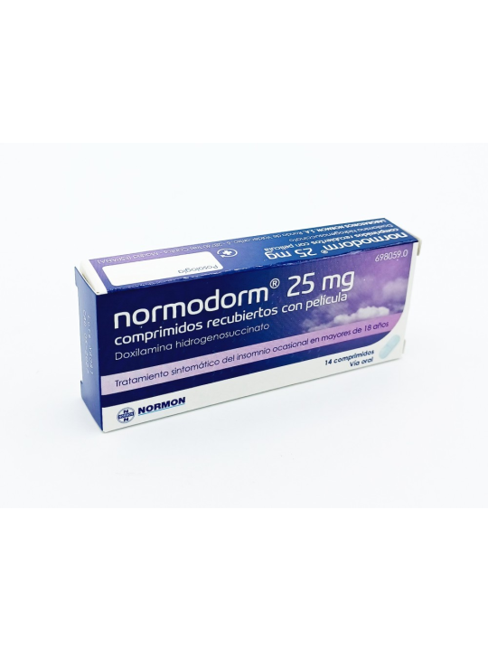 NORMODORM 25 MG 14 COMPRIMIDOS RECUBIERTOS