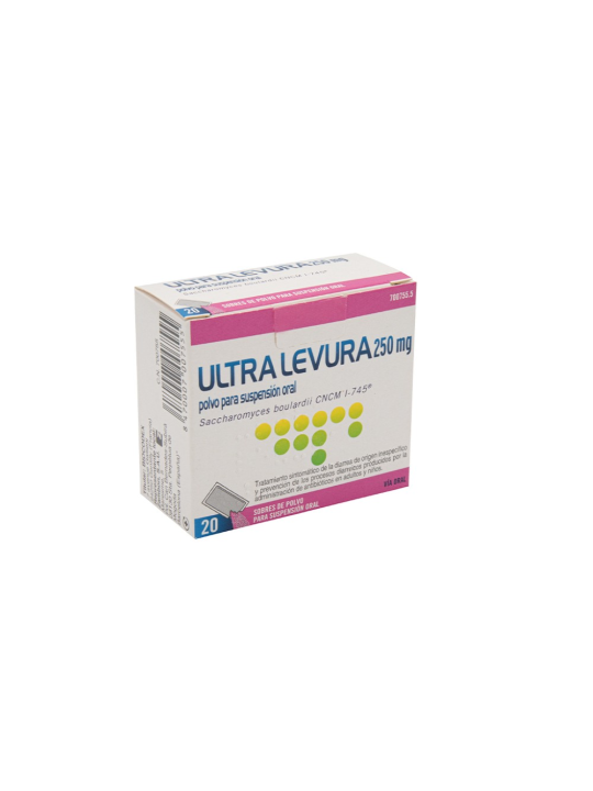 ULTRA-LEVURA 250 MG 20 SOBRES POLVO PARA SUSPENS