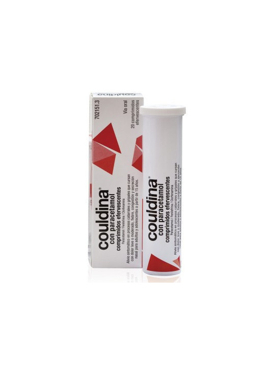 COULDINA CON PARACETAMOL 650 MG/4 MG/10 MG 20 CO