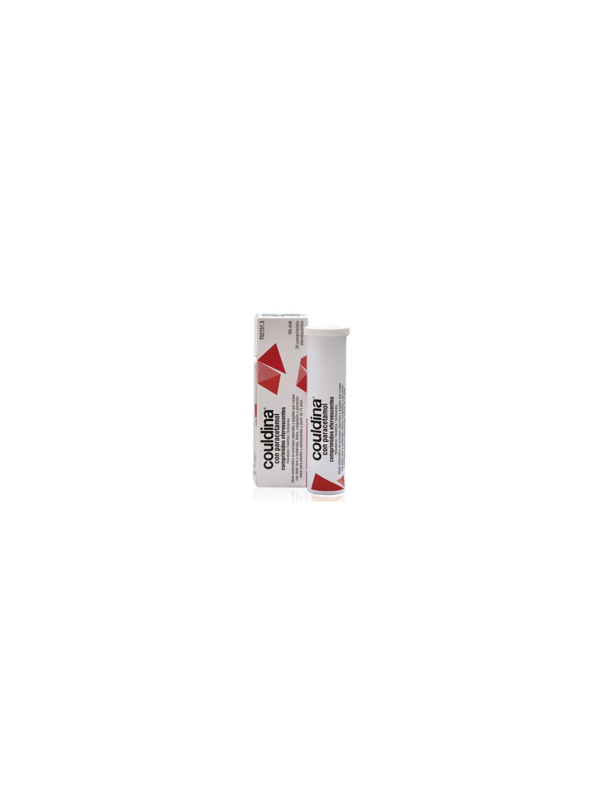 COULDINA CON PARACETAMOL 650 MG/4 MG/10 MG 20 CO