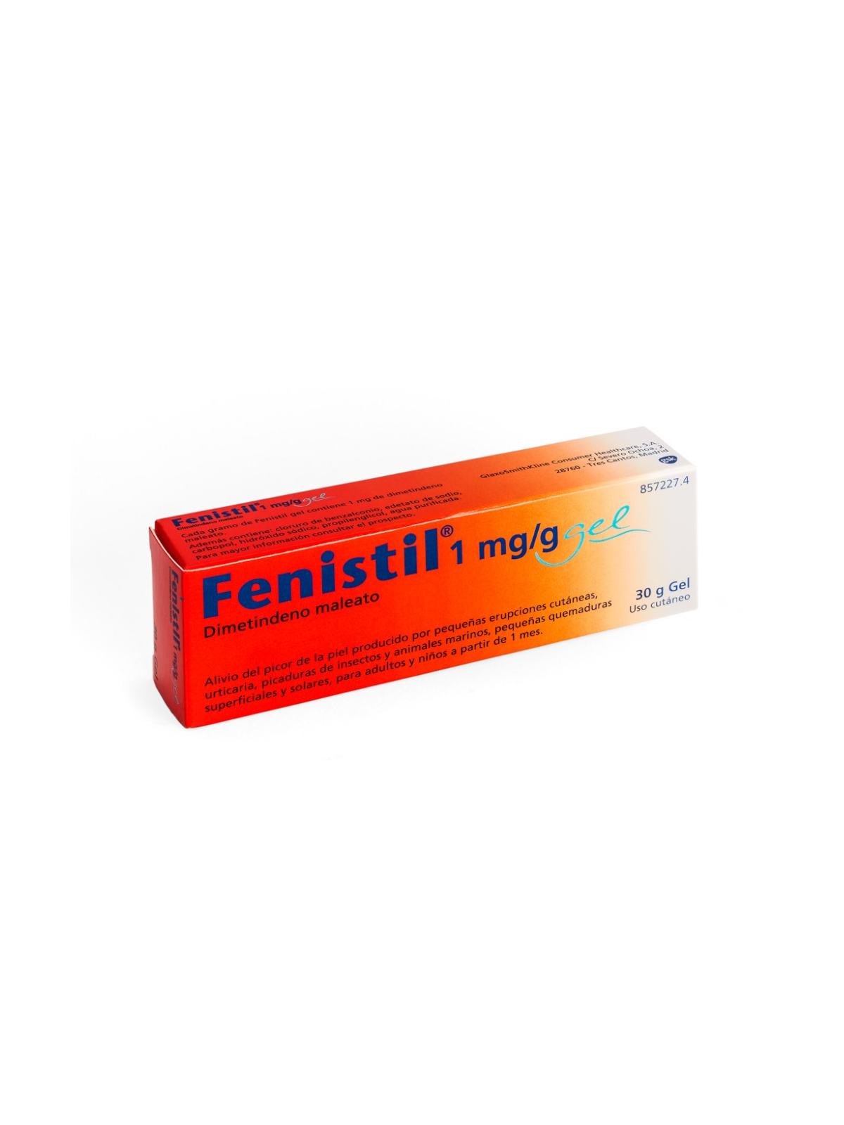 FENISTIL 1 MG/G GEL CUTANEO 1 TUBO 50 G
