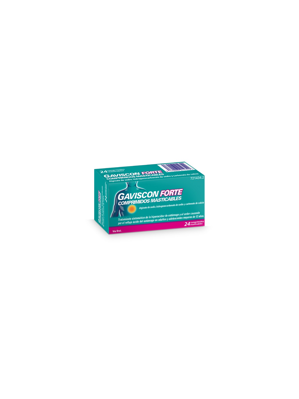 GAVISCON FORTE 48 COMPRIMIDOS MASTICABLES