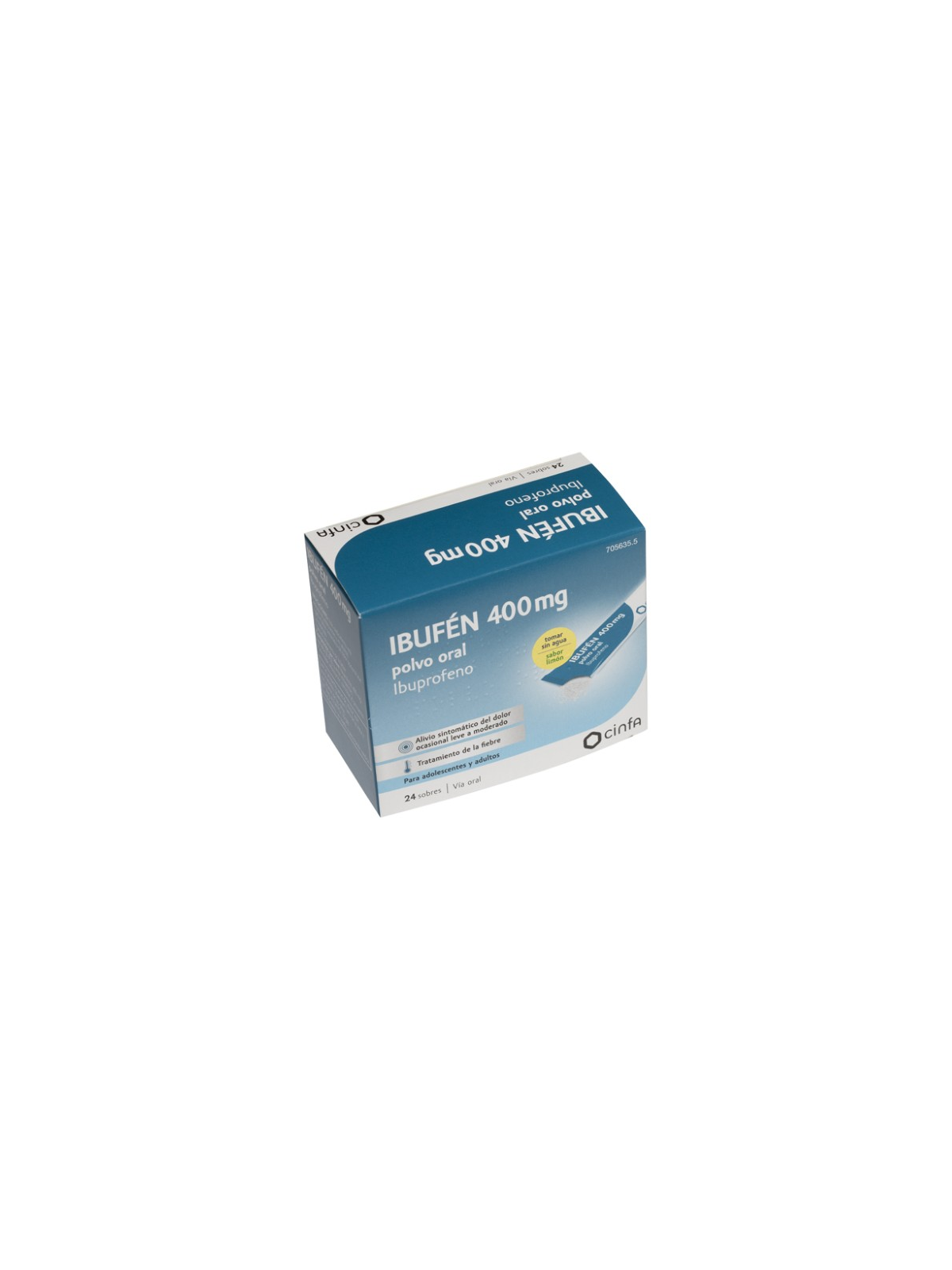 IBUFEN 400 MG 24 SOBRES POLVO ORAL