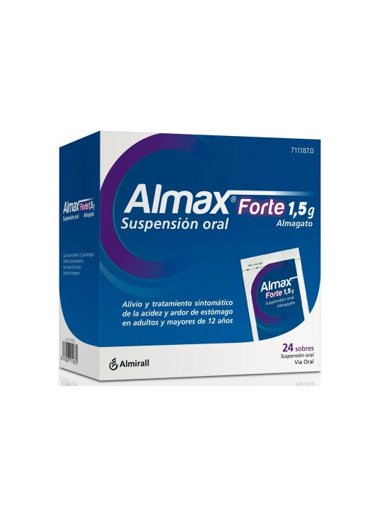 ALMAX FORTE 1,5 G 24 SOBRES SUSPENSION ORAL