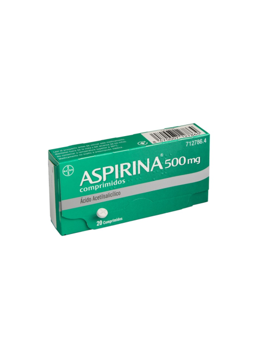 ASPIRINA 500 MG 20 COMPRIMIDOS