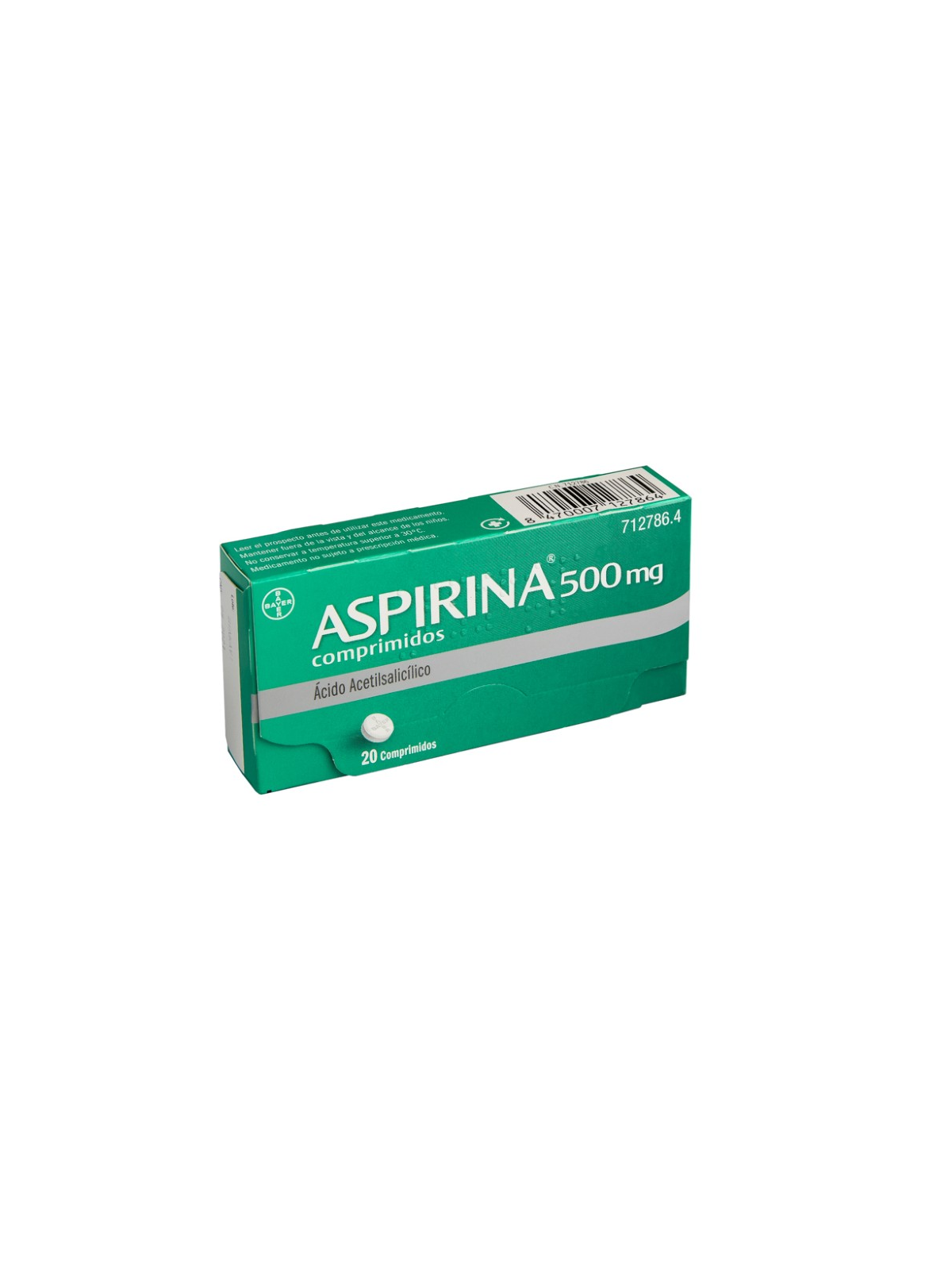 ASPIRINA 500 MG 20 COMPRIMIDOS