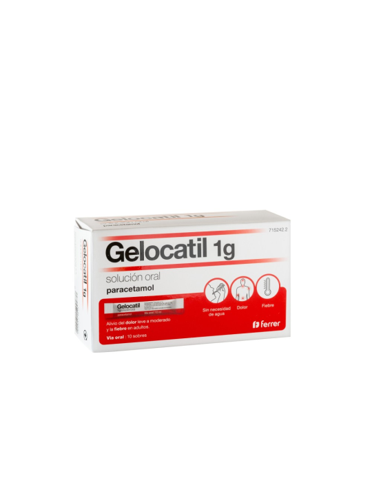 GELOCATIL 1 G 10 SOBRES SOLUCION ORAL