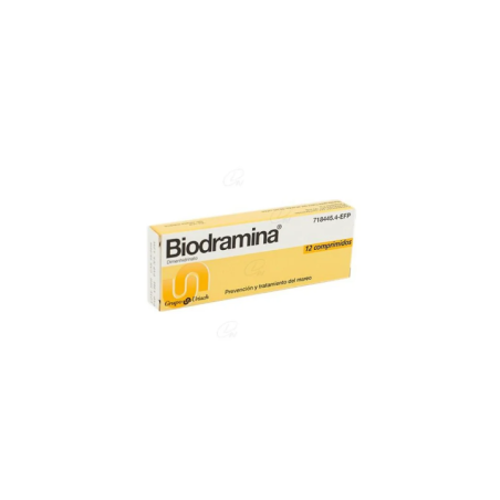 BIODRAMINA 50 MG 12 COMPRIMIDOS