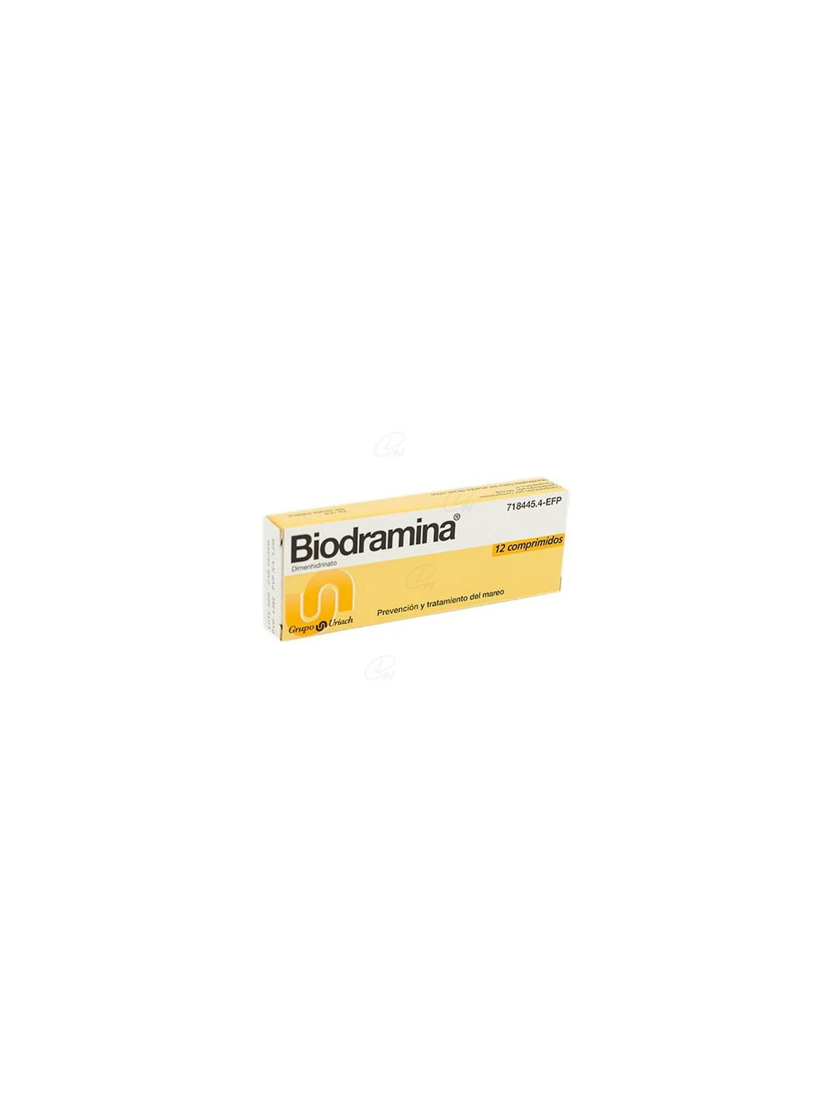 BIODRAMINA 50 MG 12 COMPRIMIDOS