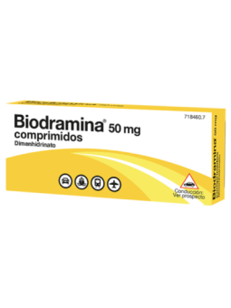 BIODRAMINA 50 MG 4 COMPRIMIDOS