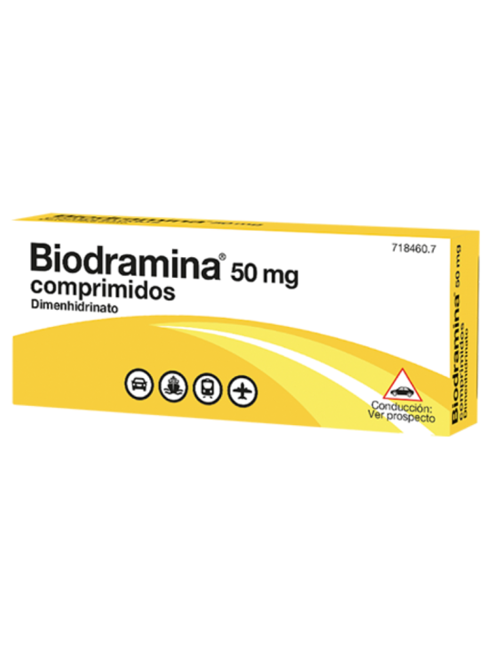 BIODRAMINA 50 MG 4 COMPRIMIDOS