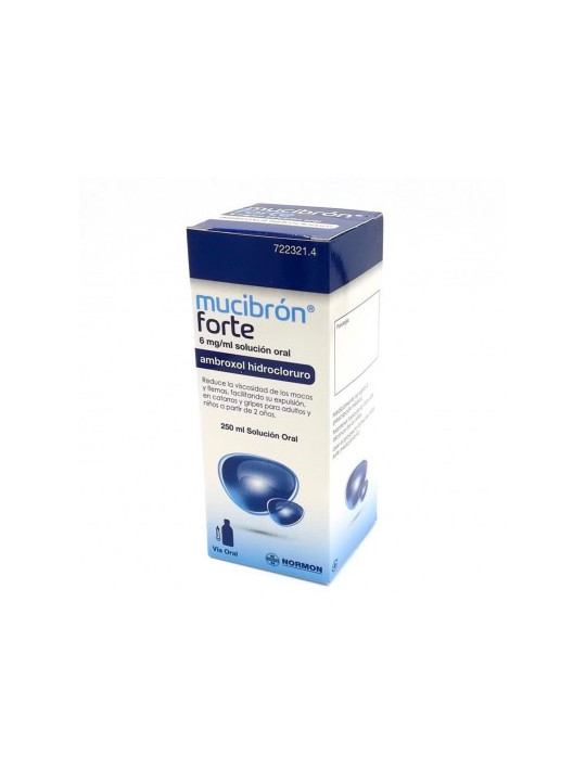MUCIBRON FORTE 6 MG/ML SOLUCION ORAL 1 FRASCO 25