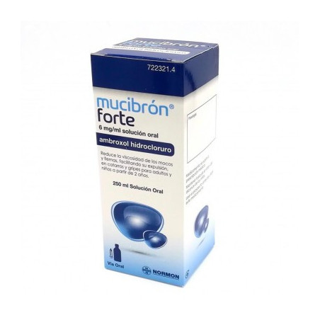 MUCIBRON FORTE 6 MG/ML SOLUCION ORAL 1 FRASCO 25