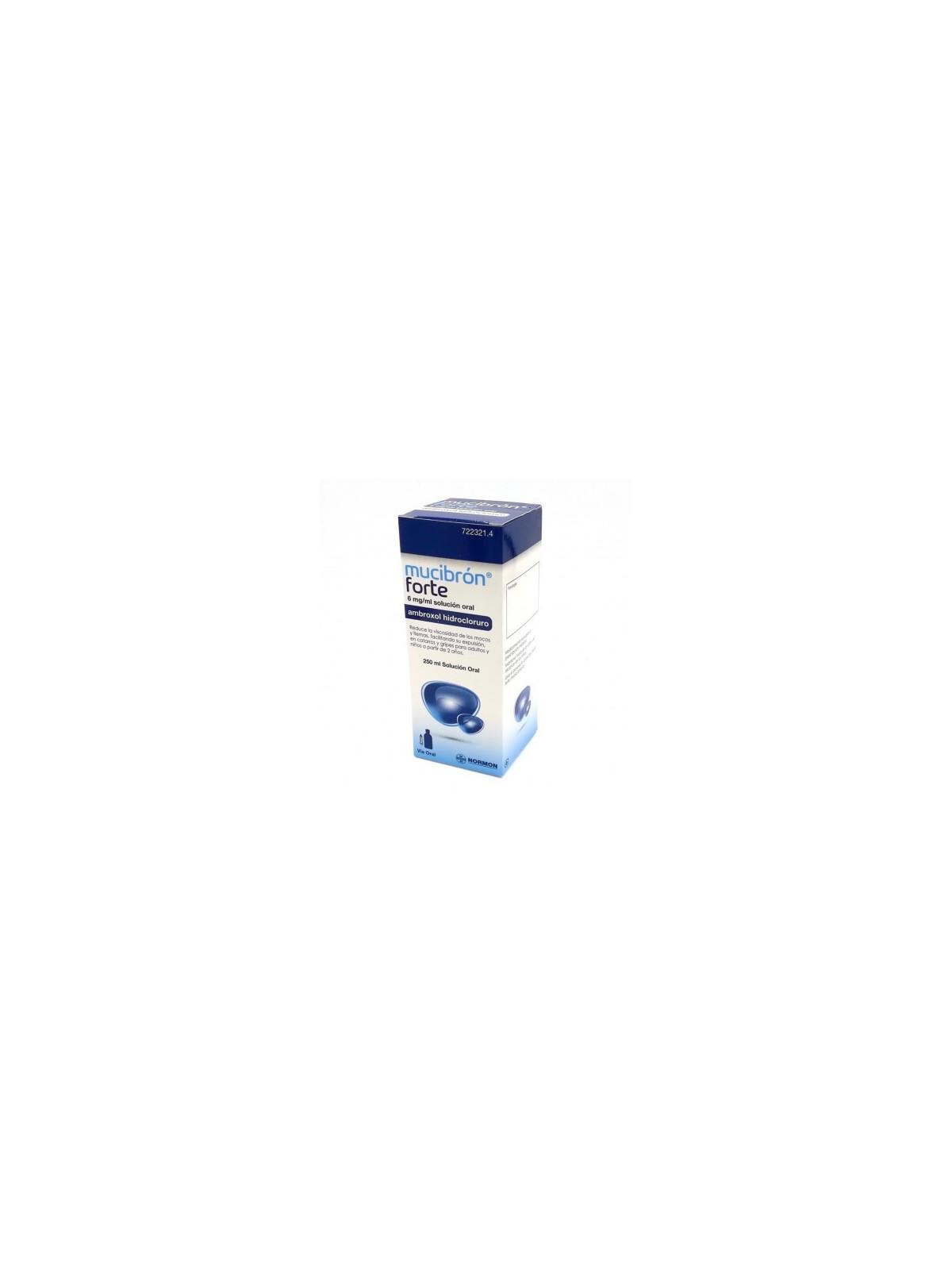 MUCIBRON FORTE 6 MG/ML SOLUCION ORAL 1 FRASCO 25
