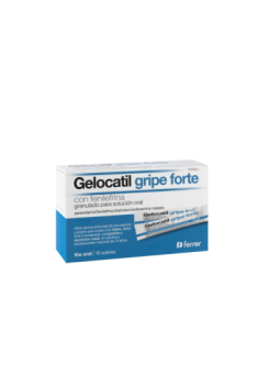 GELOCATIL GRIPE FORTE CON FENILEFRINA 10 SOBRES