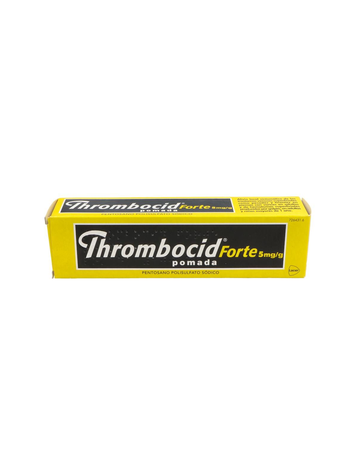 THROMBOCID FORTE 5 MG/G POMADA 1 TUBO 100 G