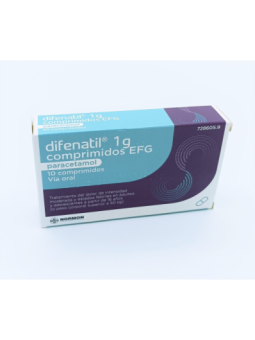 DIFENATIL 1 G 10 COMPRIMIDOS