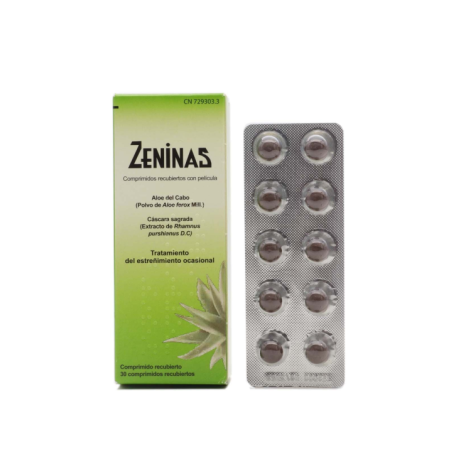 ZENINAS 30 COMPRIMIDOS RECUBIERTOS