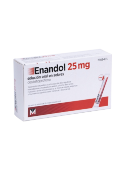 ENANDOL 25 MG 10 SOBRES SOLUCION ORAL 10 ML