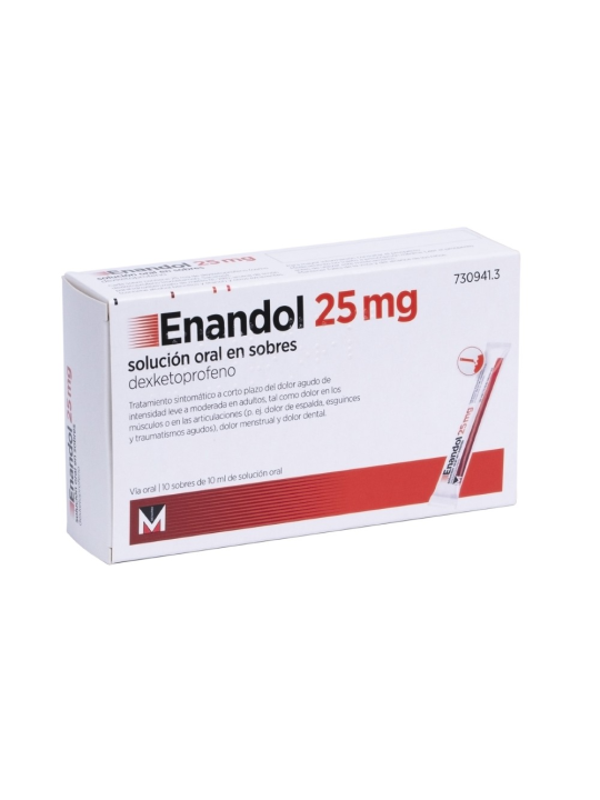 ENANDOL 25 MG 10 SOBRES SOLUCION ORAL 10 ML