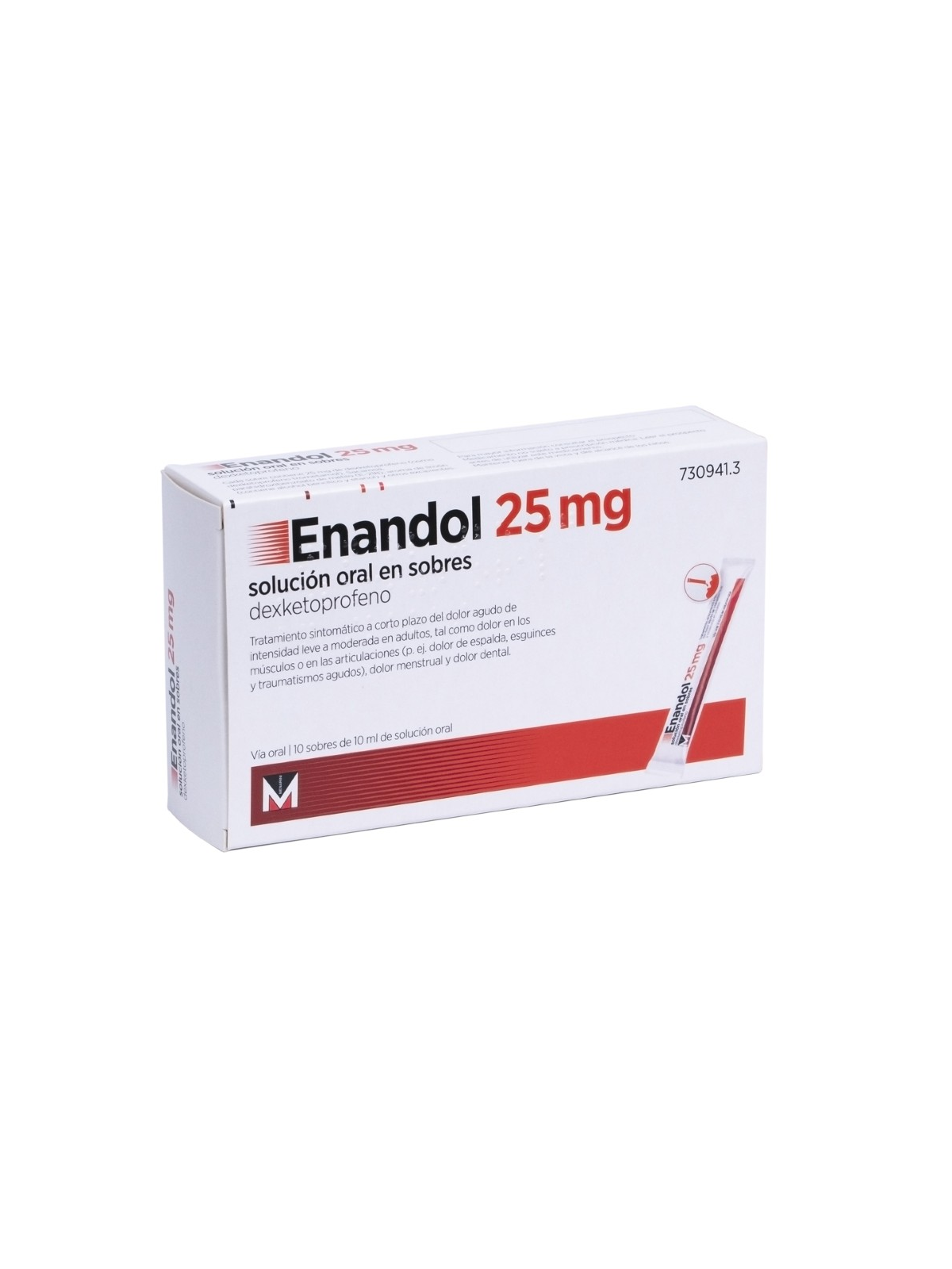 ENANDOL 25 MG 10 SOBRES SOLUCION ORAL 10 ML