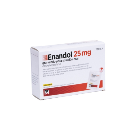 ENANDOL 25 MG 10 SOBRES GRANULADO PARA SOLUCION