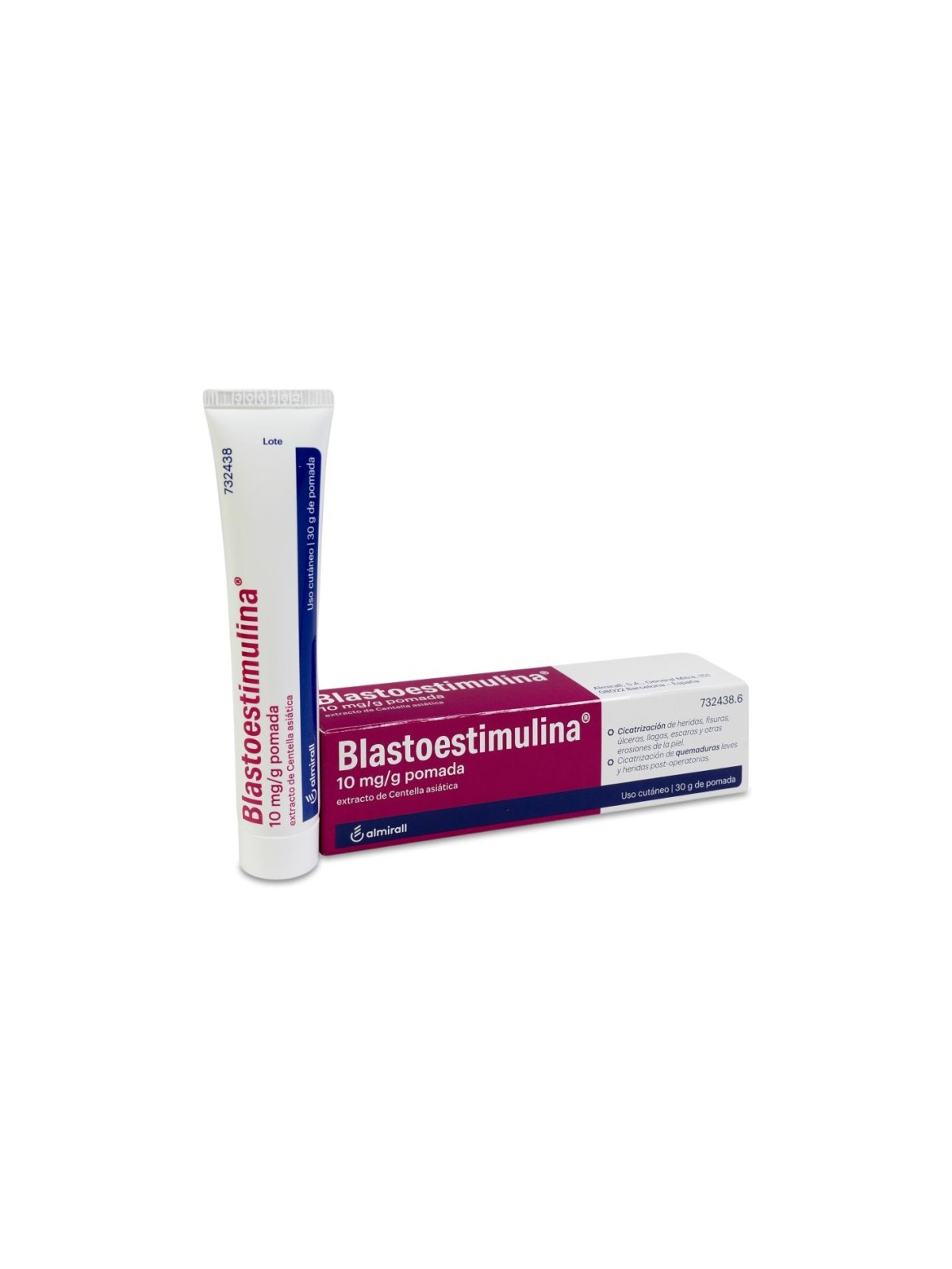 BLASTOESTIMULINA 10 MG/G POMADA 1 TUBO 30 G