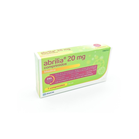 ABRILIA EFG 20 MG 7 COMPRIMIDOS (BLISTER AL/AL/P