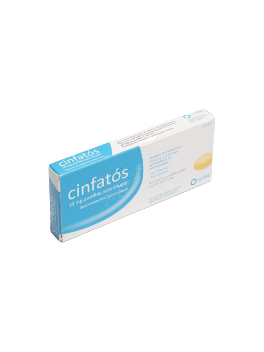 CINFATOS 10 MG 20 PASTILLAS PARA CHUPAR