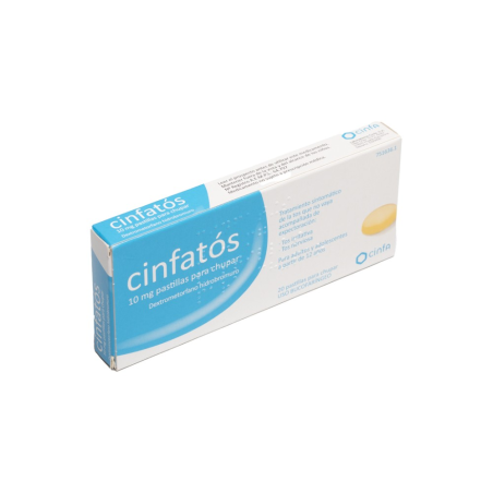 CINFATOS 10 MG 20 PASTILLAS PARA CHUPAR