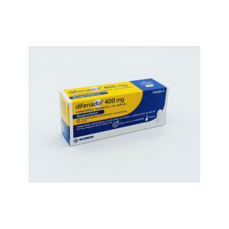 DIFENADOL 400 MG 20 COMPRIMIDOS RECUBIERTOS